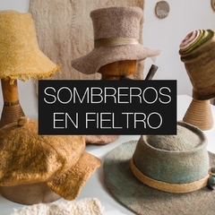 SOMBREROS EN FIELTRO - curso online