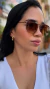 Bianca-Frete Grátis na Compra de 2 Óculos (marrom) - Visão Star | Óculos de Sol Feminino |    