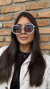 Bruna - Frete Grátis na Compra de 2 Óculos (branco)# - comprar online