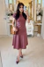 Vestido de Couro Beatrice - comprar online