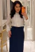 Camisa Celeste