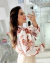 Camisa Flor Estampada na internet
