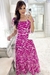 Vestido Amora Zebra Rosa
