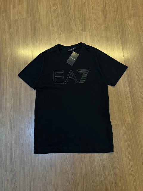 Camiseta Ea7 40.1 c/elastano - Preta