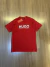 Camiseta HUGO 40.1 c/elastano - Vermelha