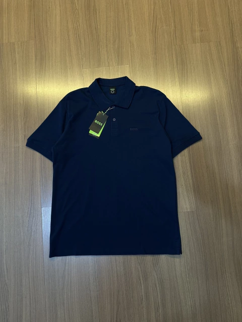 Polo Piquet Bss NV (Logo Emborrachado) - Azul Marinho