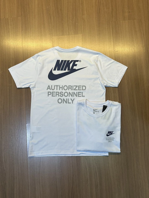 Camiseta NK Authorized Premium (modelagem grande) - Branca