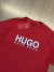 Camiseta HUGO 40.1 c/elastano - Vermelha - comprar online