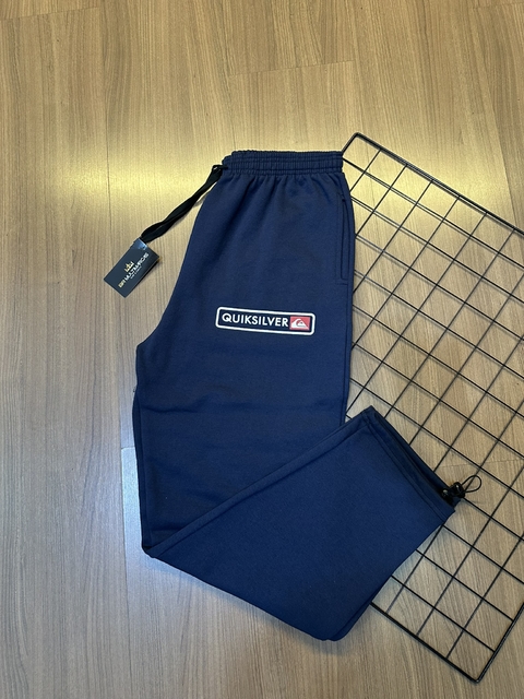 Calça Moletom QK Basic Regulagem Azul Marinho