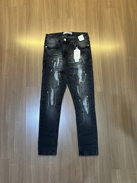 Calça Jeans Jogador Premium - Chumbo