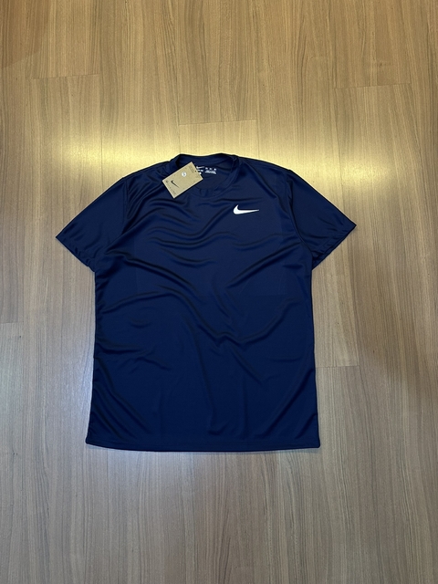 Camiseta Nk Basic PLUS SIZE - Azul Marinho