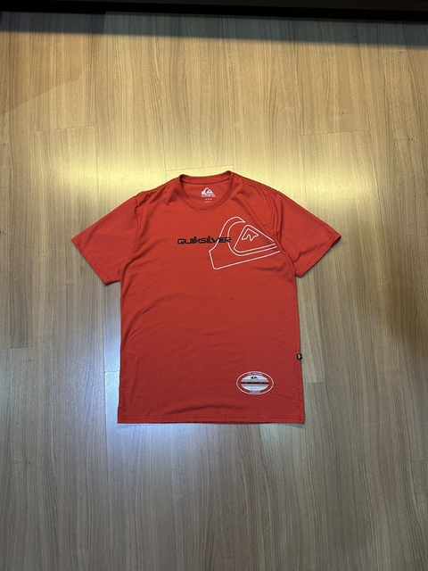Camiseta Qk Surfline Algodão 30.1 - Vermelha