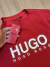 Camiseta HUGO 40.1 c/elastano - Vermelha na internet