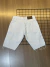 Bermuda Jeans Branca Rasgada - loja online