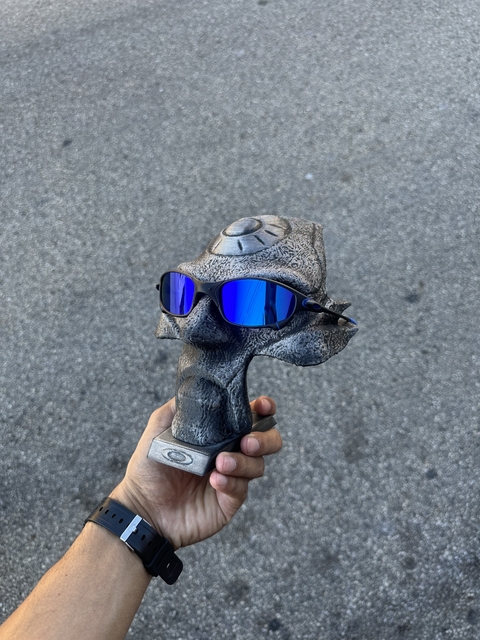 Oculos de Sol Juliet Carbon Lente Blue / Kit Azul - comprar online