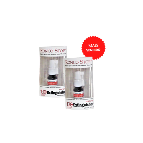 COMPRE 2 - Ronco Stop ® Extinguisher Oral Spray - Solução Natural para o Ronco - comprar online