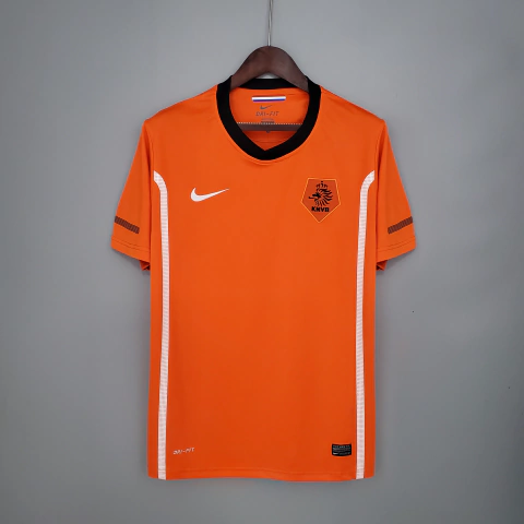 Camisa Holanda 2010 Retrô - Laranja