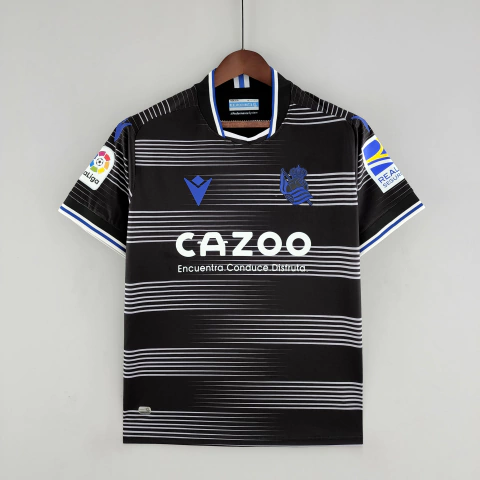 Camisa Real Sociedad 22/23 - Preto