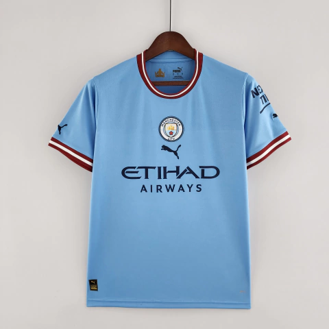 Camisa Manchester City 22/23 - Azul Claro