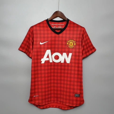 Camisa Manchester United 12/13 Retrô - Vermelho