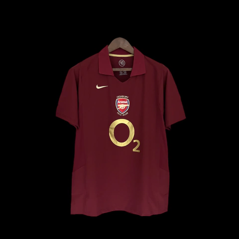 Camisa Arsenal I 2005/06 Torcedor - Retrô