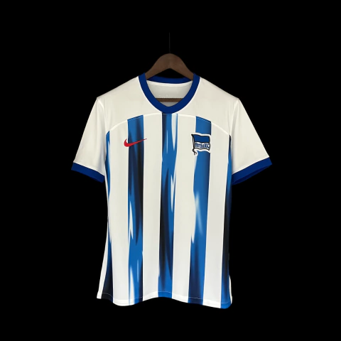 Camisa Hertha Berlin I 23/24 Torcedor - Azul e Branco