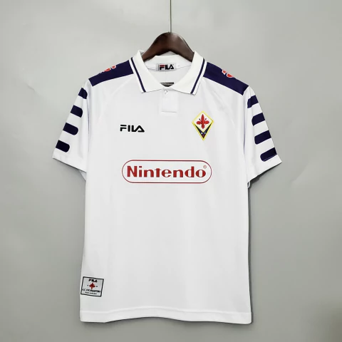 Camisa Fiorentina 1998 Retrô - Branco