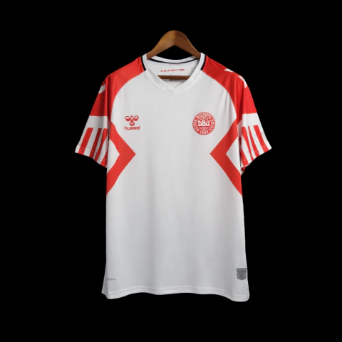 Camisa Dinamarca 23/24 Away - Branco