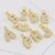 COLAR DE LETRA CRAVEJADO BANHADO A OURO 18K - comprar online