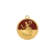 COLAR COM PINGENTE IANSÃ OURO 18K 45CM