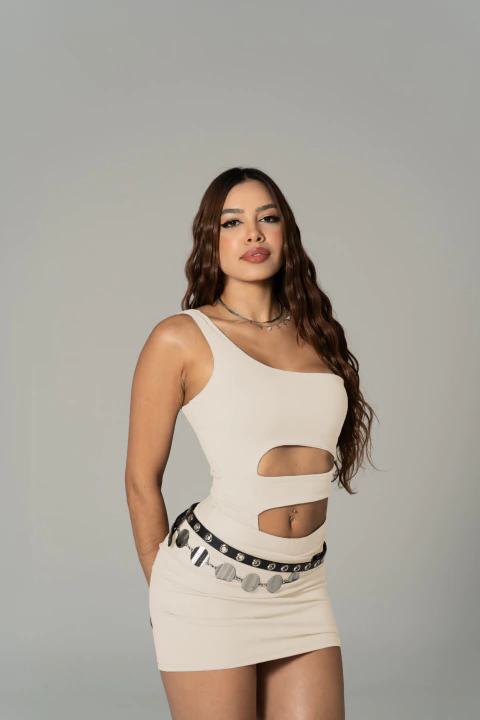 BODY FERNANDA POLIAMIDA OFF WHITE