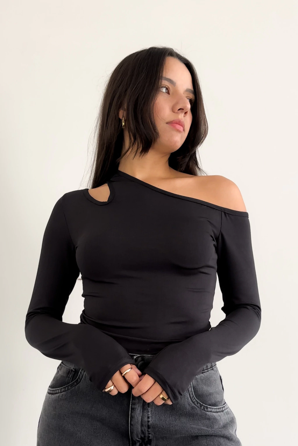BLUSA STAR PRETA