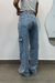 CALÇA CARGO JEANS CLARO na internet