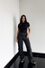 BABY TEE BASIC PRETA - loja online