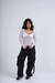 BODY TULE EMILY BRANCO - comprar online
