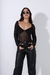 BODY TULE EMILY PRETO - comprar online