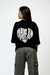 CAMISETA OVERSIZED HEART PRETA - loja online