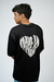 CAMISETA OVERSIZED HEART PRETA - Epiphany Wear 