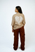 CAMISETA OVERSIZED HEART BEGE - comprar online
