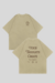 CAMISETA OVERSIZED CREATE BEGE