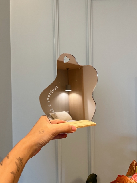 espelho de mesa Você é incrível - comprar online