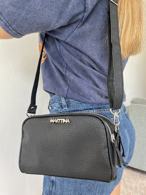 Bandolera Paraíso- negra - comprar online