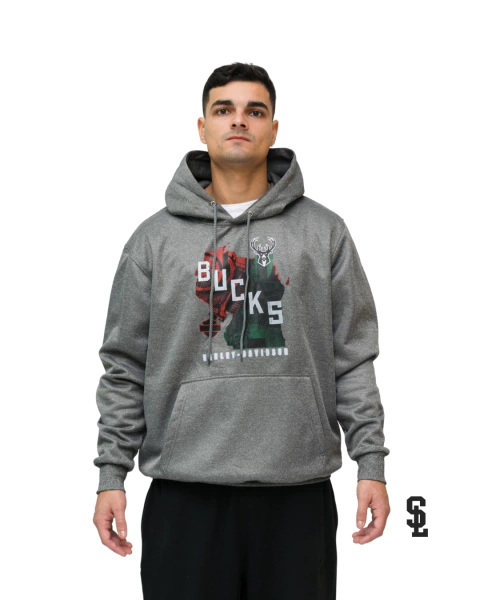 HOODIE MILWAUKEE BUCKS HARLY-DAVISON TR