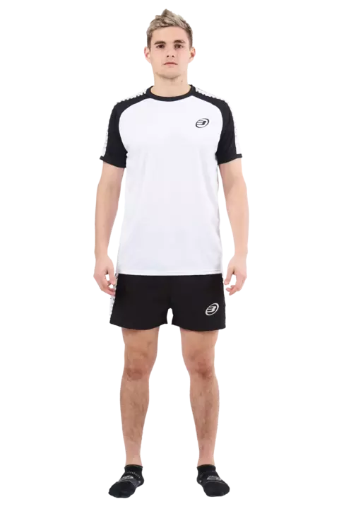 CONJUNTO CORTO ASTOR CABALLERO BLANCO/NEGRO - comprar online