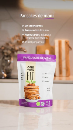 Pancake con Maní - One Two Fit
