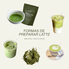 Alnuna Latte Matcha, Chai & Coco - tienda online