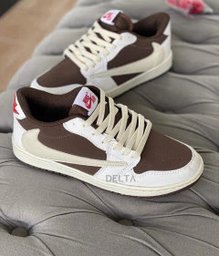 JORDAN 1 LOW TRAVIS SCOTT REVERSE MOCHA #287 en internet