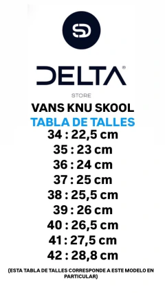 VANS KNU SKOOL #681 - comprar online