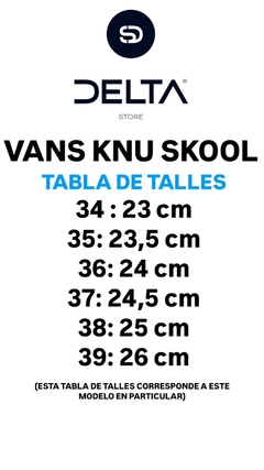 VANS KNU SKOOL #726 - comprar online