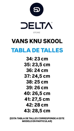VANS KNU SKOOL #727 - comprar online